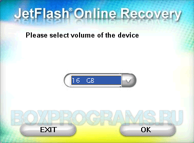 JetFlash Online Recovery русская версия