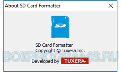 SD Formatter новая версия