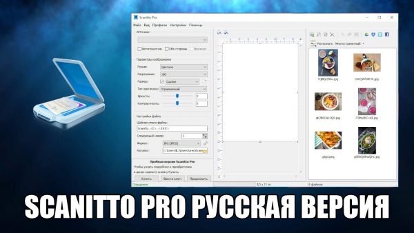 Обзор программы Scanitto Pro на русском языке