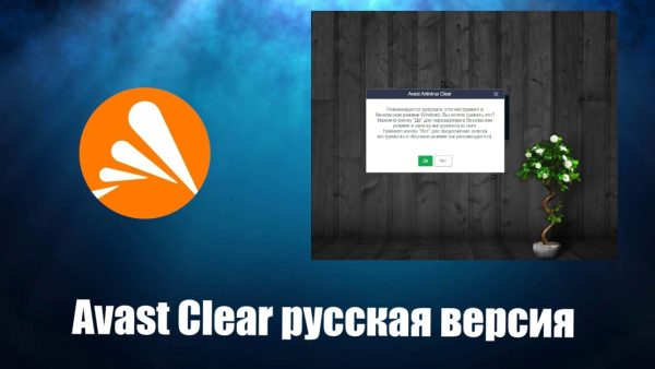 Обзор программы Avast Clear на русском языке