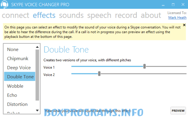 Skype Voice Changer русская версия