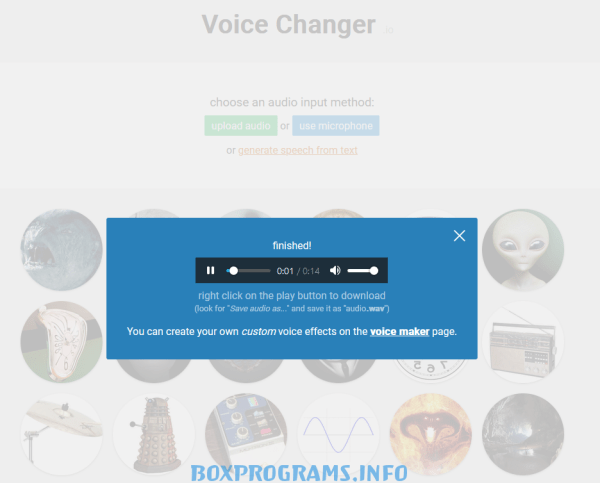 Voice Changer на пк
