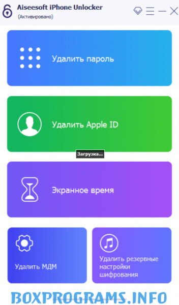 Aiseesoft iPhone Unlocker обзор