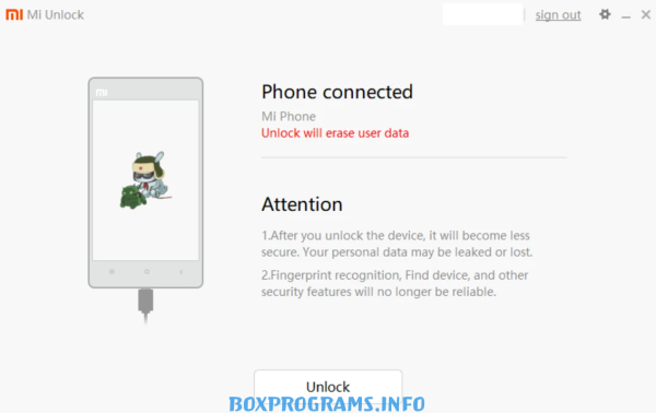Обзор программы Mi Unlock на пк