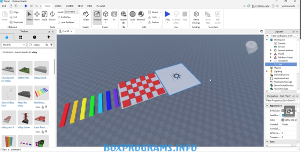 Roblox studio на компьютер