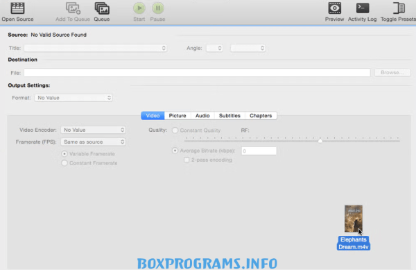 HandBrake для Windows