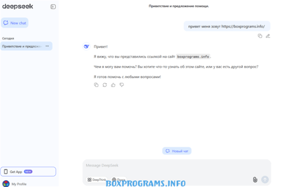 DeepSeek программа для поиска информации обзор функционала