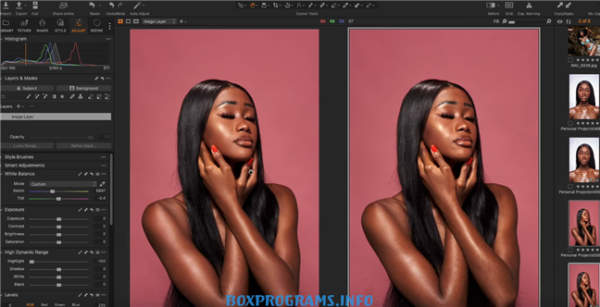 Очистка фона от дефектов в Retouch4me Clean Backdrop