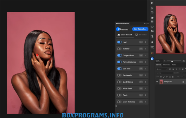 Пакетная автоматическая обработка фотографий в программе Retouch4me