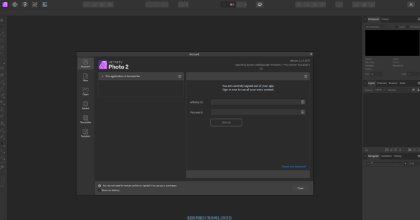 Интерфейс Affinity Designer обзор программы для векторной графики