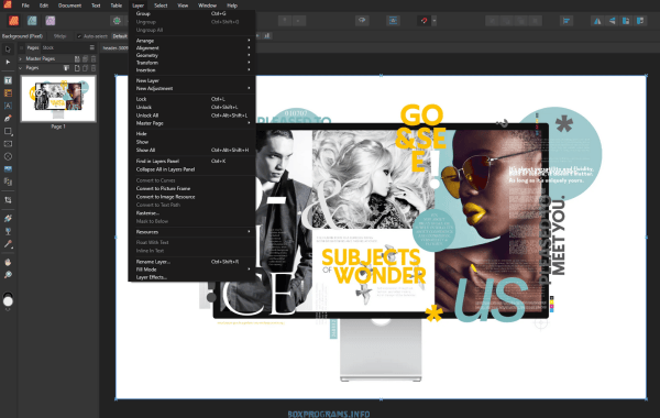 Иконки и иллюстрации в Affinity Designer альтернатива Illustrator