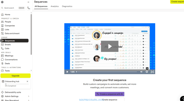 Расширение Apollo.io для Chrome для поиска контактов на LinkedIn