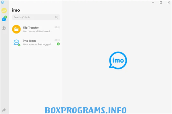 Интерфейс мессенджера IMO на смартфоне — обзор функций