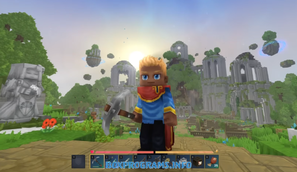 Главное меню Hytale - меню выбора режимов игры