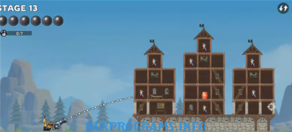 аркадный геймплей Boom Blast