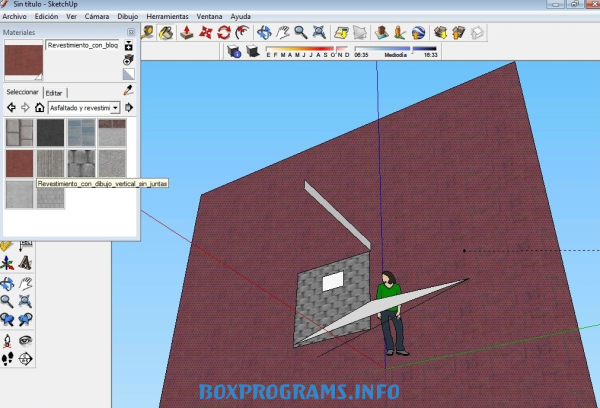 Google SketchUp интерфейс программы на ПК Google SketchUp интерфейс программы на ПК