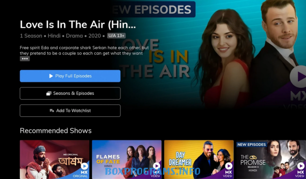 MX Player версия для Android TV MX Player версия для Android TV