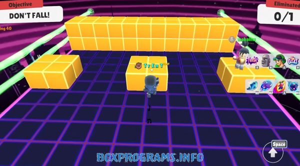 матч Stumble Guys с препятствиями матч Stumble Guys с препятствиями