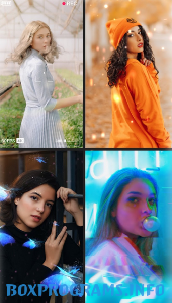 рабочее окно YouCut на большом экране