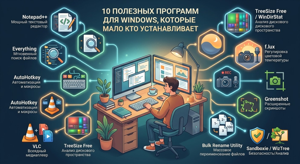 Выбор полезных программ для Windows