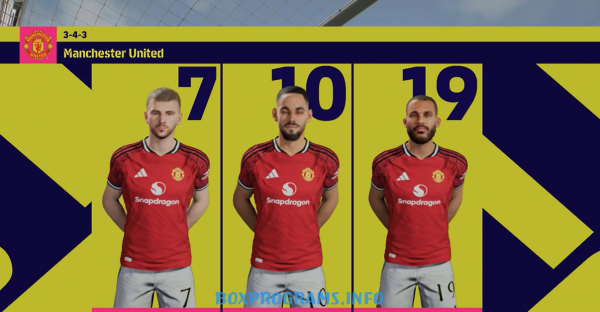 Интерфейс режима карьеры тренера Master League Sprint в обновлении eFootball v5.4.0