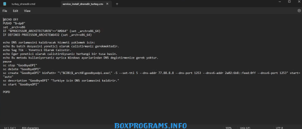 goodbyedpi как пользоваться